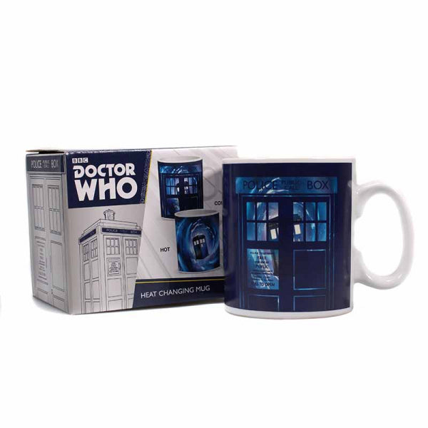 Doctor Who Tardis Heat Change Mug
