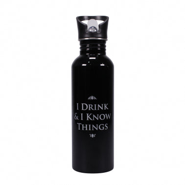 "I Drink and I Know Things" Water Bottle