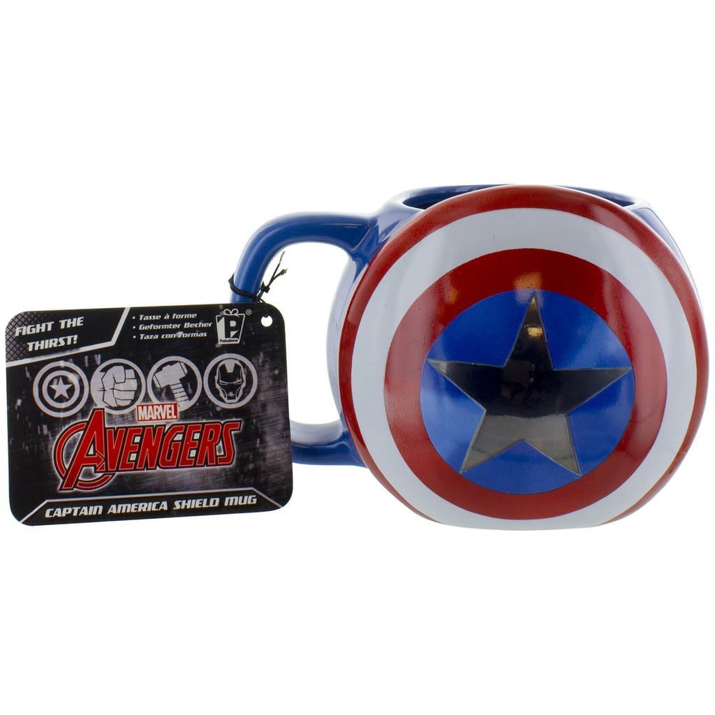 Captain America Shield Mug