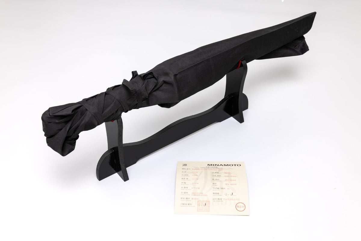'Shogun's Red Rage' Tanto with 1095 Makuri Lamination
