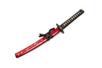 'Shogun's Red Rage' Tanto with 1095 Makuri Lamination