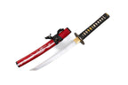 'Shogun's Red Rage' Tanto with 1095 Makuri Lamination