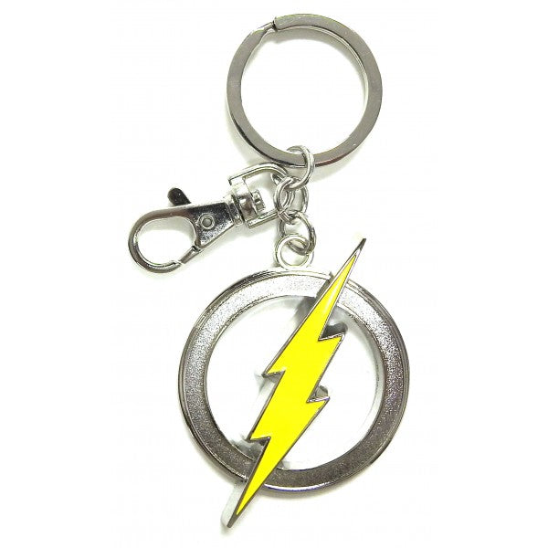 The Flash Pewter Keyring