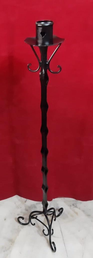 Cast Iron Medieval Candle Holder (Style 1)