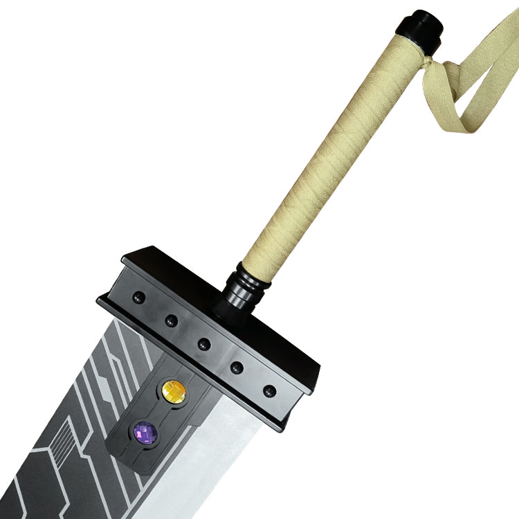 Black Sword w/ White Handle