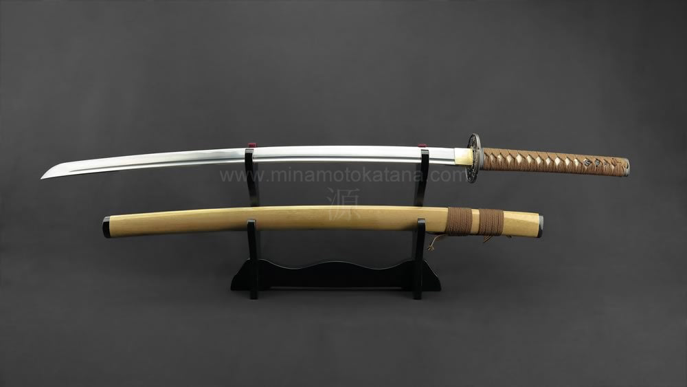 'Wooden Saya' Hand Forged Katana