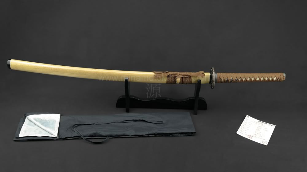 'Wooden Saya' Hand Forged Katana