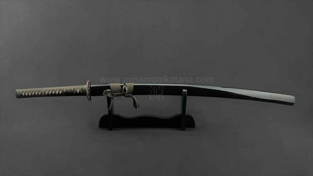 'Warriors Demise' Katana in Clay Tempered Damascus