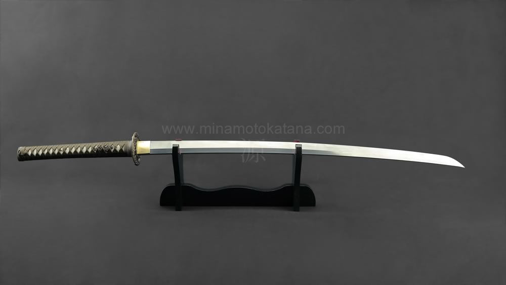 'Warriors Demise' Katana in Clay Tempered Damascus