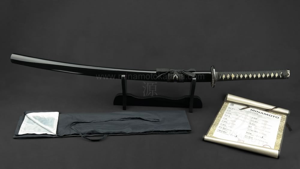 'Warriors Rage in Black' Katana in 1060
