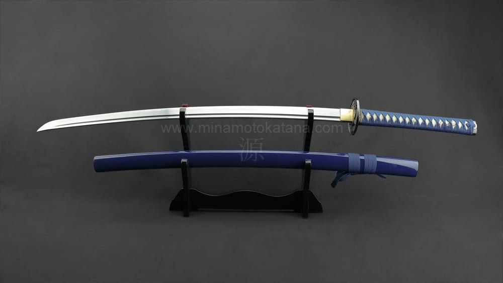 'Warriors Rage in Blue' Katana in 1060