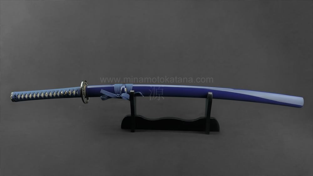 'Warriors Rage in Blue' Katana in 1060