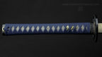 'Warriors Rage in Blue' Katana in 1095