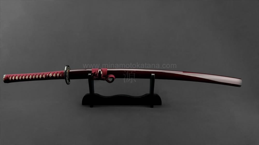 'Warriors Rage in Red' Katana in 1095