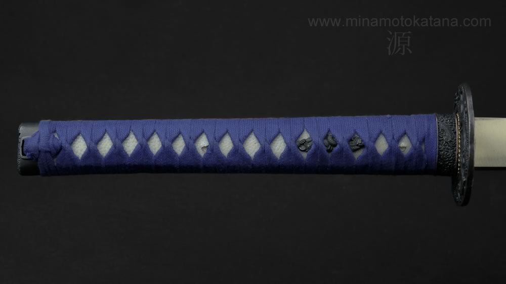 'Ascending Dragon Blue' Hand Forged Katana