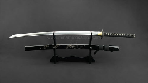 'Ascending Dragon Black' Hand Forged Katana