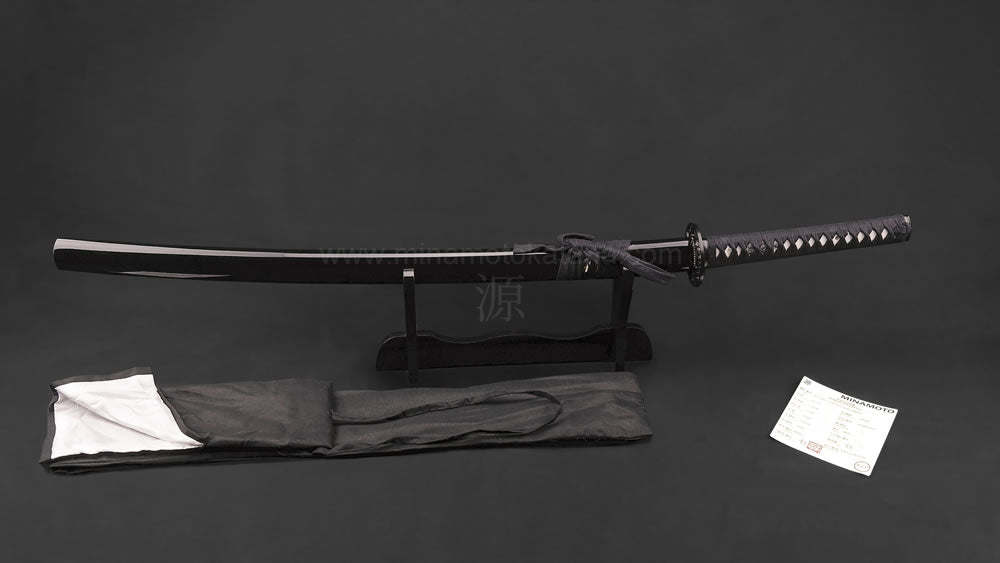 'Dark Tsuki' Hand Forged Katana