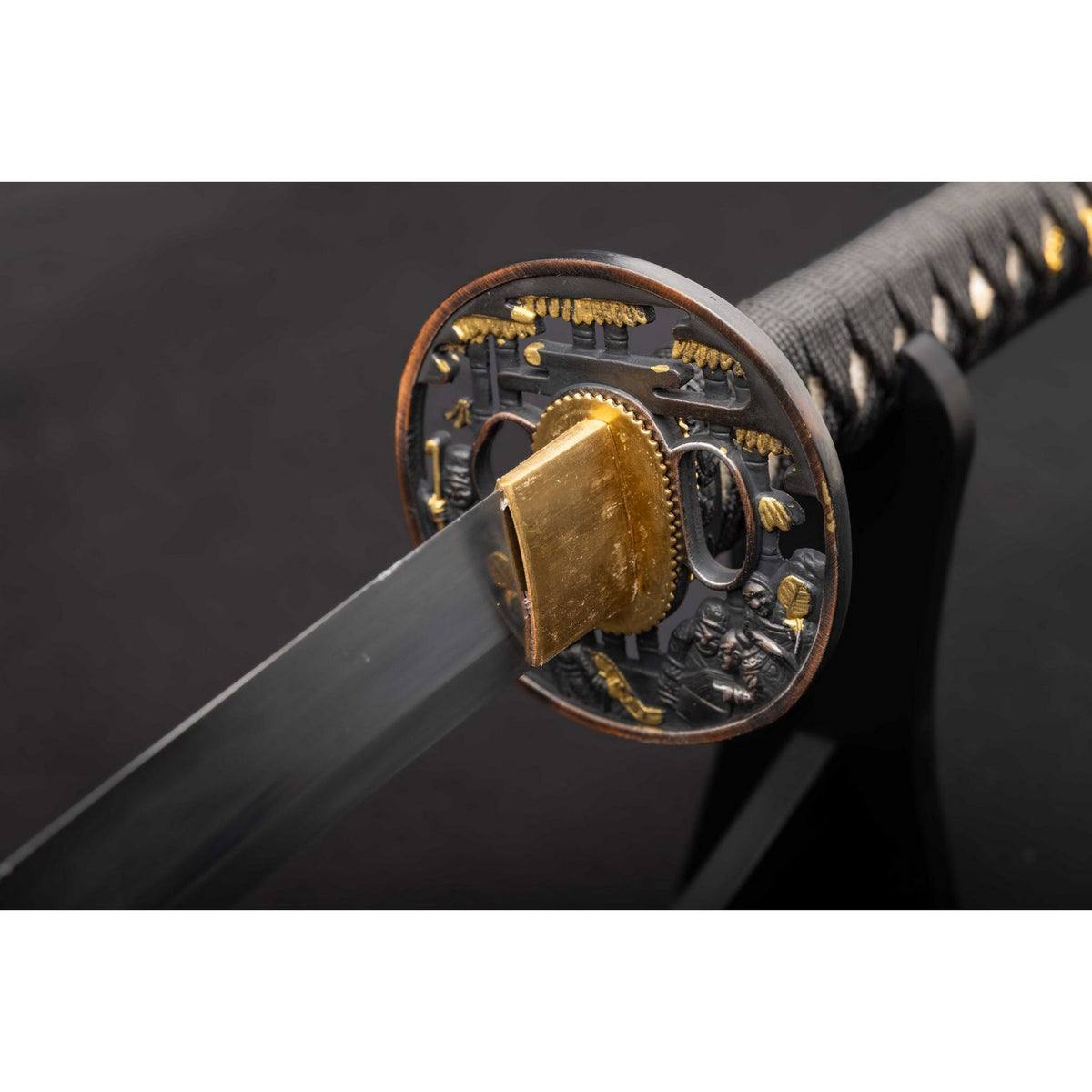 'Shogun's Red Rage' Wakisashi with 1095 Makuri Lamination