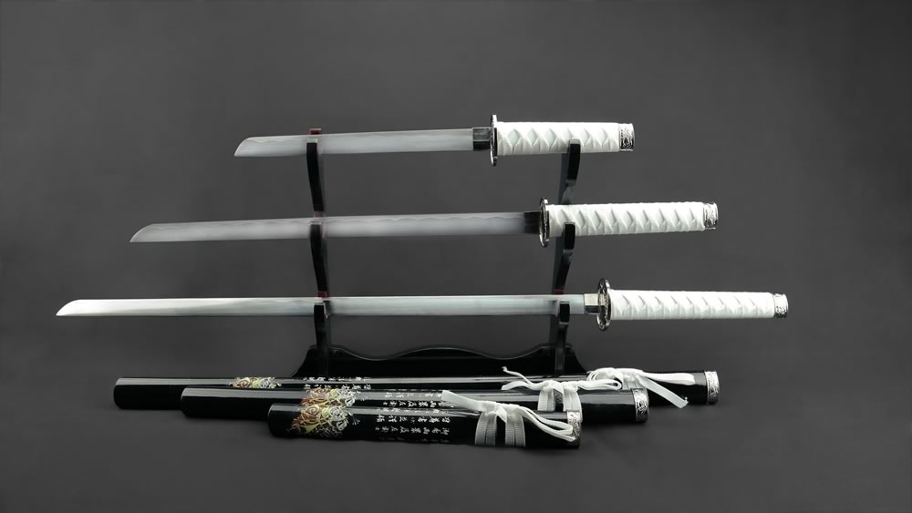 Dragon Set in Black and White