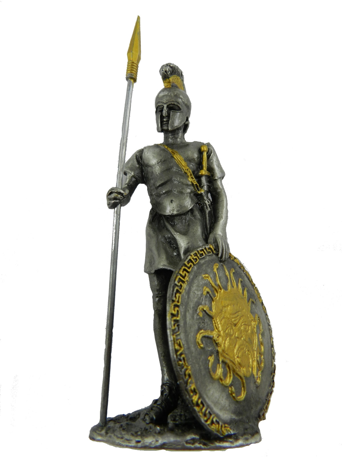 Pewter Trojan Warrior