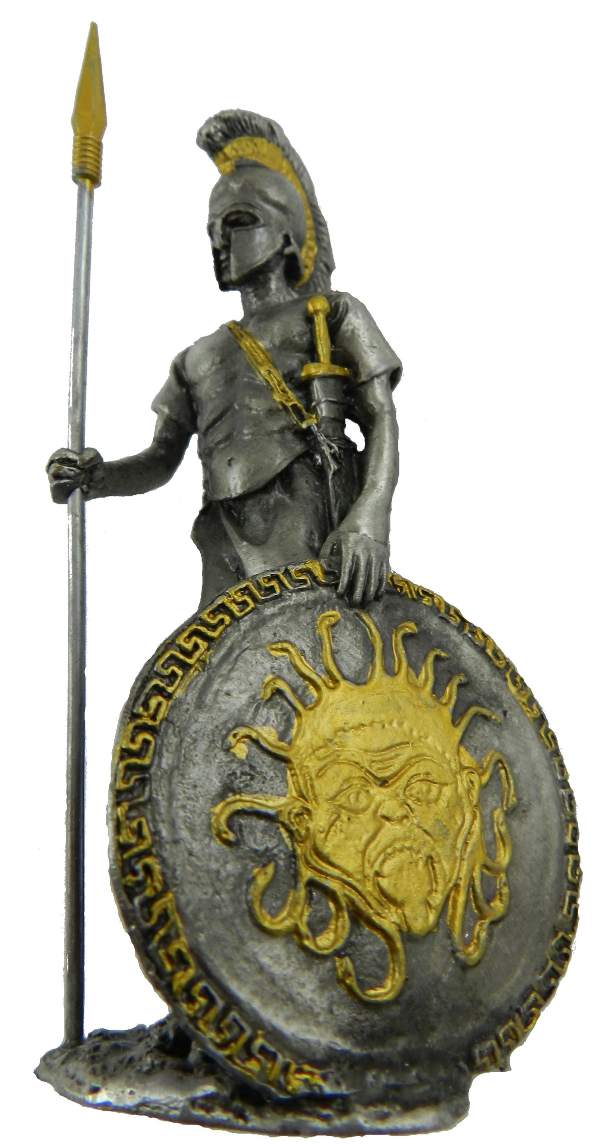 Pewter Trojan Warrior