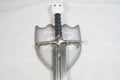 Direwolf Damascus Sword