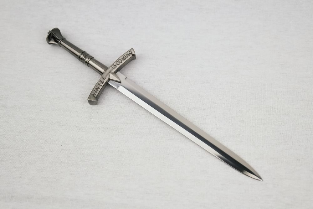 Sword of the Hand Damascus Version Letter Opener