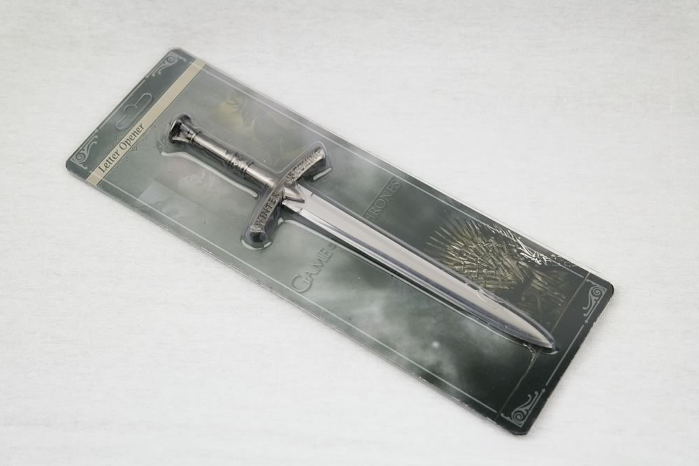 Sword of the Hand Damascus Version Letter Opener