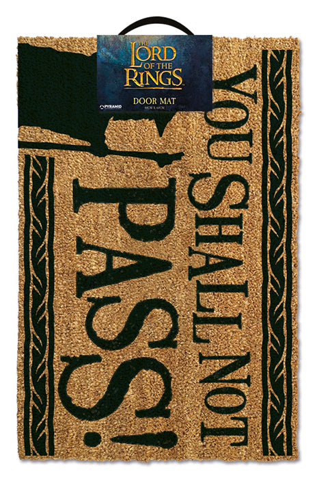 "You Shall Not Pass!" Doormat