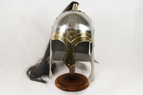 Genghis Silver Helmet