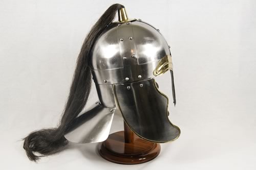 Genghis Silver Helmet
