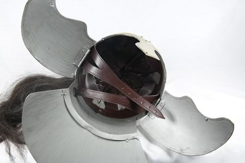 Genghis Silver Helmet