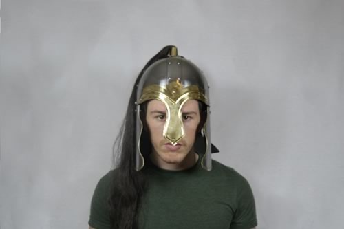 Genghis Silver Helmet