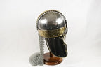  Viking Anglo Saxon Helmet with Chainmail
