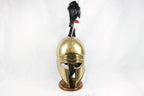 Gold Greek Helmet