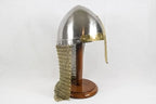 Norman Helmet with Nose Guard and Chainmail