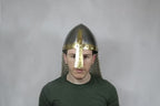 Norman Helmet with Nose Guard and Chainmail