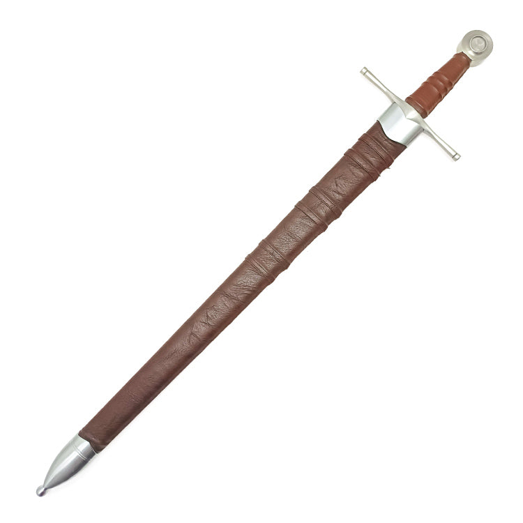 Folded Steel Damascus Medieval Broadsword