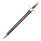 Folded Steel Damascus Medieval Broadsword