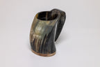 Natural Horn Tankard – Tree Design