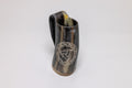 Natural Horn Tankard - Norse Triple Knot Design