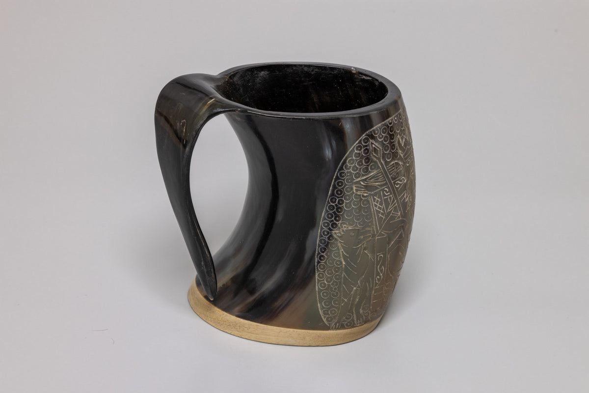 Natural Horn Tankard – Odin Design