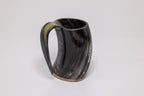 Natural Horn Tankard - Wolf Design
