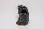 Natural Horn Tankard - Viking Longship Design