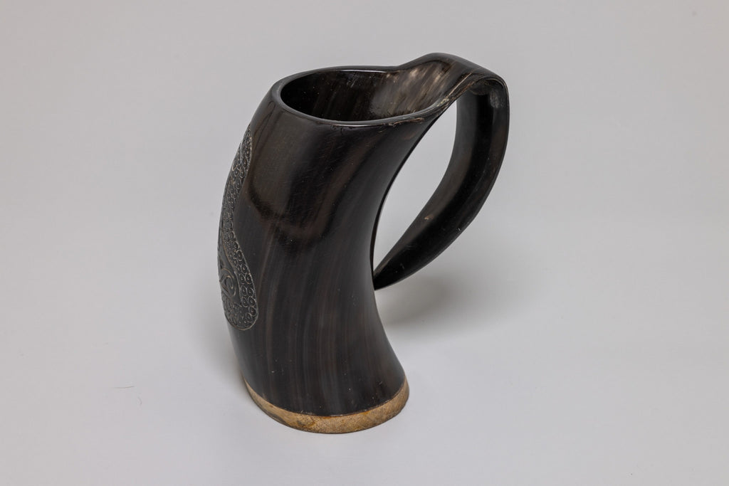 Natural Horn Tankard – Mjölnir Design