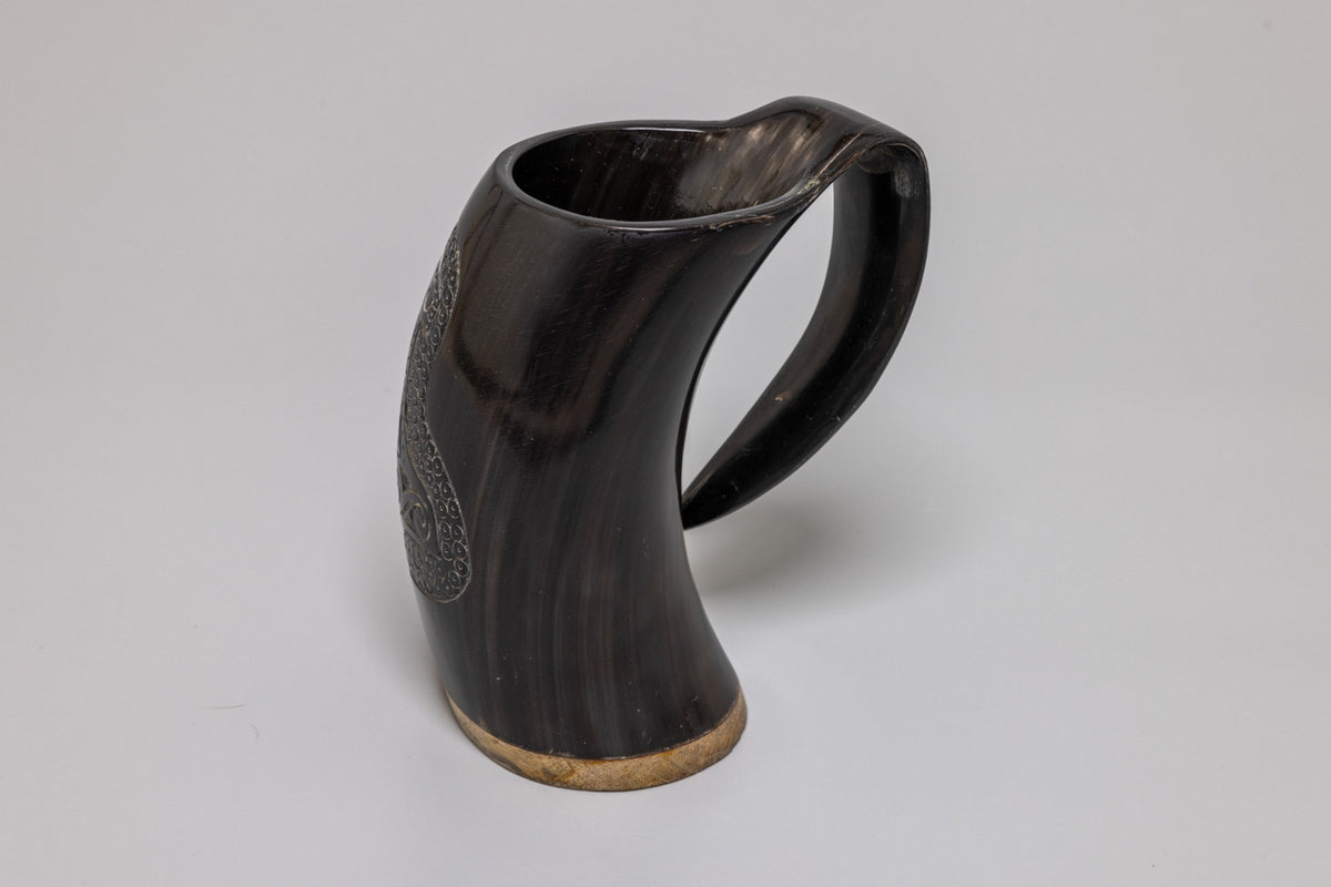 Natural Horn Tankard – Mjölnir Design