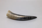 Natural Drinking Horn – World Tree Design