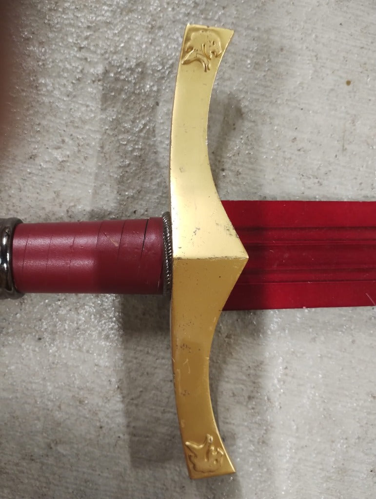 Red Damascus Loyalty Sword - Grade B - 50% off