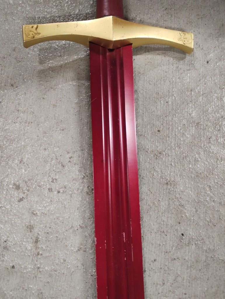 Red Damascus Loyalty Sword - Grade B - 50% off