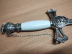 Knights of St John Silver and White Masons Sword - Grade B - 50% off